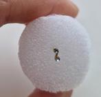 Goudkleurige neuspiercing met strass, Overige materialen, Gebruikt, Ophalen of Verzenden, Neuspiercing