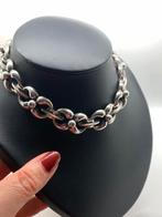 S124 Prachtige antieke zilveren ketting Noors ontwerp, Sieraden, Tassen en Uiterlijk, Antieke sieraden, Ophalen of Verzenden, Zilver