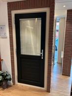 Nieuwe kunststof achterdeur met screenline glas, Kunststof, 215 cm of meer, Nieuw, Buitendeur