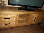 Tv meubel mango hout, 100 tot 150 cm, Ophalen of Verzenden, Zo goed als nieuw, Minder dan 100 cm