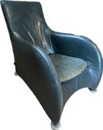 Montis Gerard van den Berg Loge fauteuil groen leer, Ophalen, Gebruikt, Leer, Vintage '90s