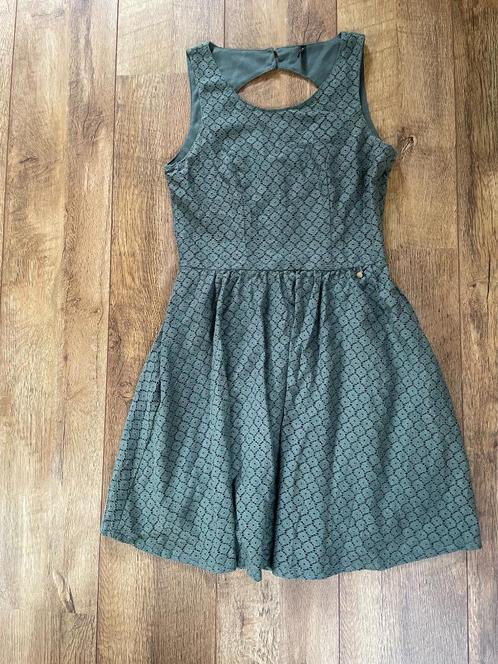 zo goed als nieuwe Only jurk mt.36 €7,00, Kleding | Dames, Jurken, Zo goed als nieuw, Maat 36 (S), Groen, Boven de knie, Ophalen of Verzenden