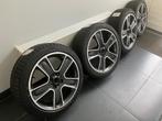 Lichtmetalen velgen met winterbanden mini cooper r55 / r56, Auto-onderdelen, Banden en Velgen, Ophalen, Banden en Velgen, 17 inch