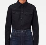 G-star overhemd zwart maat xs 34 blouse dames merk gstar, Kleding | Dames, Blouses en Tunieken, Verzenden, Zwart, Zo goed als nieuw