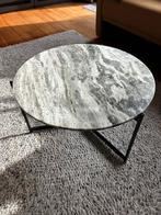 Prachtige Marmeren Salontafel., Huis en Inrichting, Tafels | Salontafels, Ophalen, Overige materialen, Rond, 50 tot 100 cm