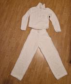 Lekker warm huispak van teddy/fluffy stof maat S zgan ecru, Ophalen of Verzenden, Zo goed als nieuw, Maat 36 (S), Beige