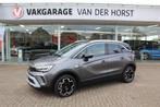 Opel Crossland 1.2 Turbo Ultimate , 110pk , Hoge zit veel co, Auto's, Opel, 12 maanden, 840 kg, Gebruikt, Zwart