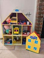 Houten peppa pig speelhuis, Ophalen, Gebruikt, Poppenhuis