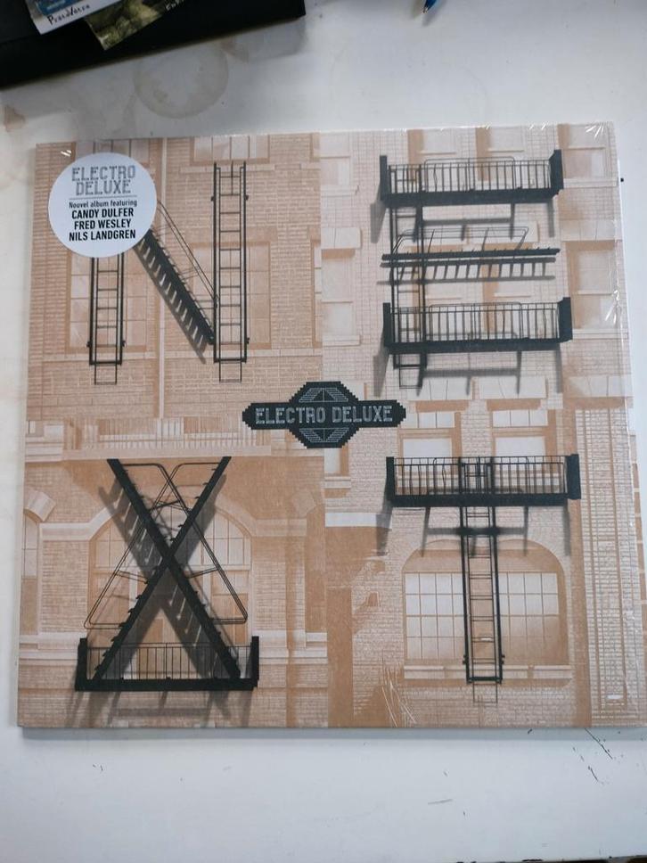 Jazz funk ELECTRO DELUXE : NEXT met candy dulfer, Cd's en Dvd's, Vinyl | Jazz en Blues, Zo goed als nieuw, Jazz, 1980 tot heden