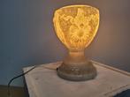 handgemaakte sierlijke massief marmeren tafel lamp, Antiek en Kunst, Antiek | Lampen, Ophalen of Verzenden