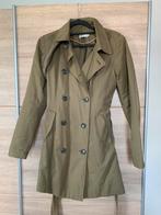 Als nieuw! Mooie donkergroene ONLY trenchcoat mt S 36, Kleding | Dames, Only, Ophalen of Verzenden, Zo goed als nieuw, Maat 36 (S)