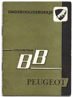Peugeot BB handleiding instructieboek bromfiets (5181z), Ophalen of Verzenden, Zo goed als nieuw