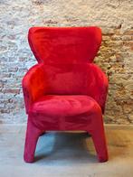 Bold Monkey prinsessen have feelings rood fluweel fauteuil, Ophalen of Verzenden, Nieuw, Stof