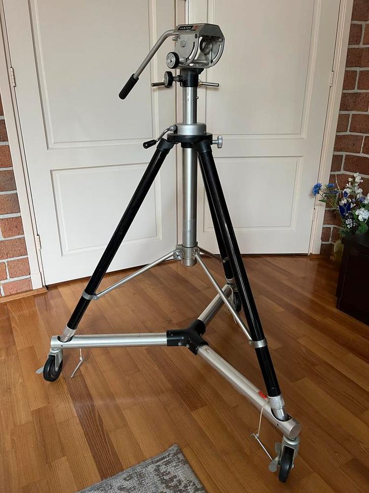 Samson 7201 Statief - Professioneel, Audio, Tv en Foto, Fotografie | Statieven en Balhoofden, Gebruikt, Driepoot, 150 tot 175 cm
