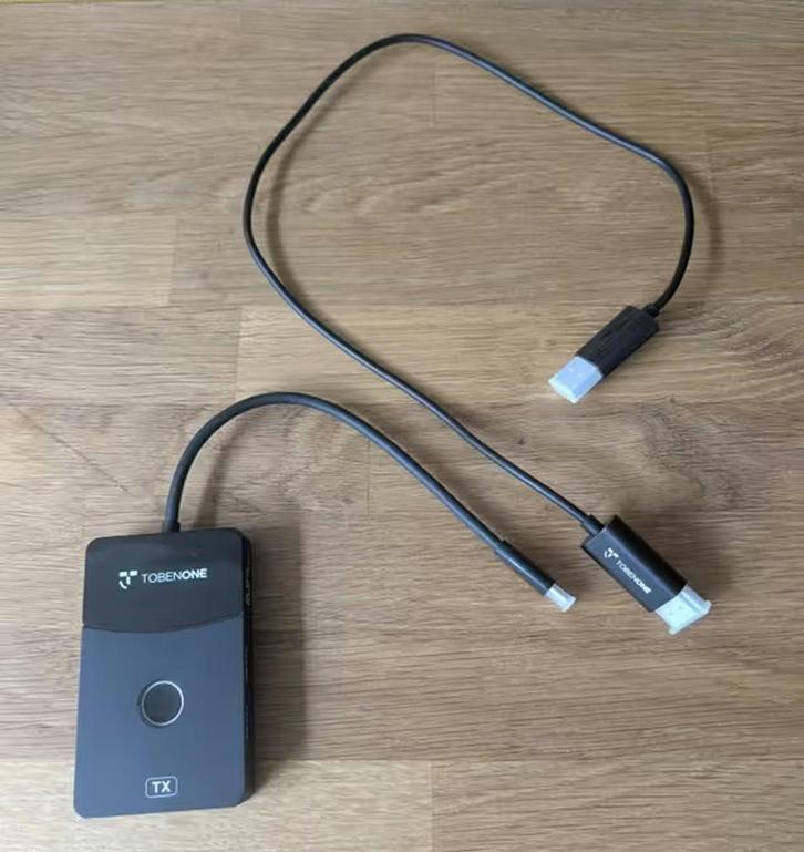 Draadloos HDMI! TobenOne 6-in-1 Wireless Transmitter, Audio, Tv en Foto, Audiokabels en Televisiekabels, Nieuw, HDMI-kabel, Minder dan 2 meter