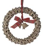 Krans wilgentenen met belletje D.28, Huis en Inrichting, Woonaccessoires | Kransen, Verzenden, Nieuw