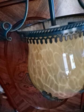 Vintage Plavon hang lamp  beschikbaar voor biedingen