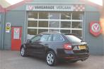 Skoda Octavia sta. 1.5 TSI Style AUTOMAAT trekhaak 12 mnd. g, 12 maanden, Gebruikt, Euro 6, Zwart