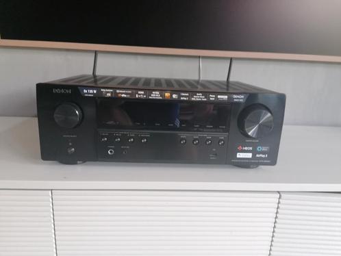 Denon 5.2 4K heos receiver met wifi en Bluetooth, Audio, Tv en Foto, Versterkers en Receivers, Zo goed als nieuw, 5.1, 120 watt of meer