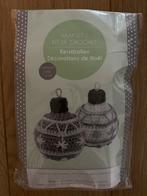 Kerstballen / kerst haakpakket, Hobby en Vrije tijd, Breien en Haken, Ophalen, Nieuw, Haken, Overige typen