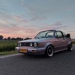 Volkswagen Golf 1.8 Cabriolet AUT U9 1992 flieder, Auto's, Volkswagen, Zwart, 4 cilinders, Cabriolet, 98 pk