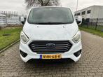 Ford Transit Custom 340 2.0 TDCI L2H1 AUTOMAAT/CLIMA/CRUISE, Auto's, Bestelauto's, Stof, 4 cilinders, Wit, Bedrijf