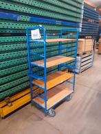 Partij Orderpickkar Transportwagen plateauwagen magazijnkar., Ophalen, Gebruikt, Transportkar