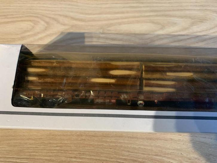 Märklin 47026-04 rongenwagen 'houttransport' van de DB, Hobby en Vrije tijd, Modeltreinen | H0, Zo goed als nieuw, Wagon, Wisselstroom