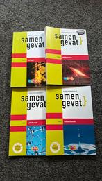 4x Samengevat examen VWO exacte vakken, Boeken, VWO, Biologie, Diverse auteurs, Ophalen of Verzenden