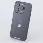 iPhone 15 Pro Titanium Black 128GB GEEN FACE AUDIO EN E-SIM, Zo goed als nieuw