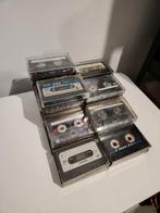 38 cassettes diverse merken, Cd's en Dvd's, Cassettebandjes, Ophalen of Verzenden, Gebruikt, 26 bandjes of meer, Met bewaardoos, rek of koffer