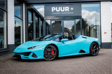Lamborghini Huracan 5.2 V10 EVO Spyder Blu Gauco Ad Personam beschikbaar voor biedingen