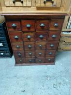 Te koop apothekerskast, Ophalen, Gebruikt, 50 tot 100 cm, Met lade(s)
