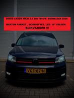 Volkswagen Caddy Unieke maxi 180pk maxton . schroefset . 19, Gebruikt, 4 cilinders, Volkswagen, Zwart