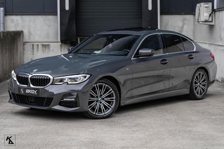 BMW G20 320i | 2020 | M-Sport | Dravitgrau | Luxe, Auto's, BMW, Bedrijf, Te koop, 3-Serie, 360° camera, ABS, Achteruitrijcamera