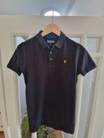 Lyle & Scott zwarte polo shirt 12 13 jaar 152, Jongen, Gebruikt, Ophalen of Verzenden, Shirt of Longsleeve