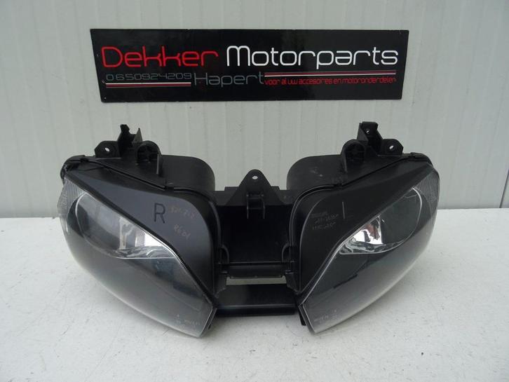 Koplamp / Voorlicht Yamaha YZF R6 1999-2000-2001-2002 RJ03, Motoren, Onderdelen | Yamaha, Gebruikt, Ophalen of Verzenden
