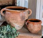Oude aardewerk pot , confitpot, Antiek en Kunst, Ophalen of Verzenden