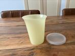 Tupperware peutef eerster drinkbeker, Huis en Inrichting, Keuken | Tupperware, Ophalen of Verzenden, Geel, Beker of Kan