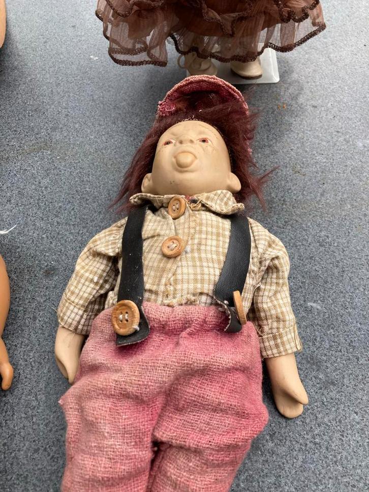 Vintage Poppen Collectie, Verzamelen, Poppen, Gebruikt, Pop, Ophalen of Verzenden