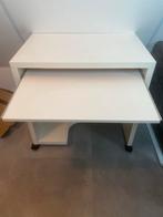 IKEA bureau op rolwieltjes - nette staat, Ophalen, Kunststof, Gebruikt, 70 tot 120 cm