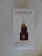 NIEUW! Glazen Kerstornament - Cadeautjes >Snelle Verzending!, Diversen, Kerst, Ophalen of Verzenden, Nieuw