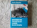 November 1918, een revolutie die niet door ging / H Scheffer, Boeken, Gelezen, Ophalen of Verzenden, 20e eeuw of later