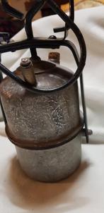 antieke lamp 33 cm op carbit, Antiek en Kunst, Verzenden