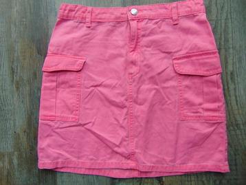 Rok fluor roze maat 164 rokje beschikbaar voor biedingen