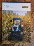 Tractor folder New Holland T4 F/N/V, Boeken, Ophalen of Verzenden, Zo goed als nieuw