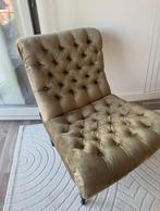 fauteuil bruin, Ophalen of Verzenden, Gebruikt, 75 tot 100 cm, 50 tot 75 cm