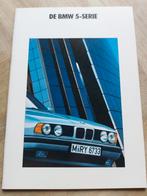 1990 Bmw 5 serie (E34) folder, Boeken, Ophalen of Verzenden, Zo goed als nieuw, BMW