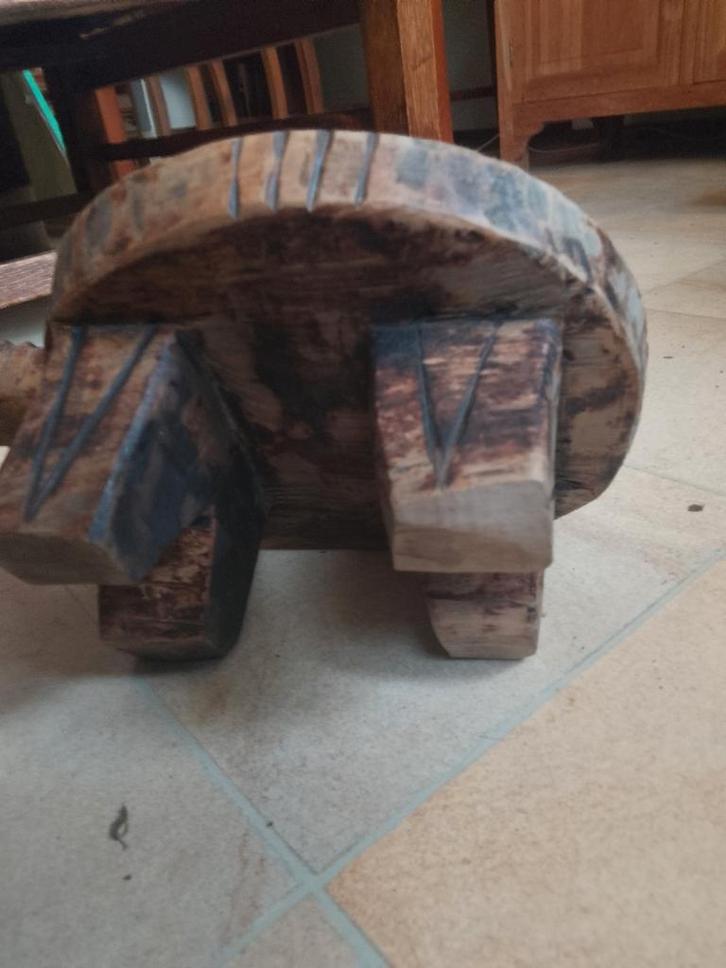 Antieke Thaise Houten Schildpad - Handgemaakt, Antiek en Kunst, Antiek | Overige Antiek, Ophalen of Verzenden