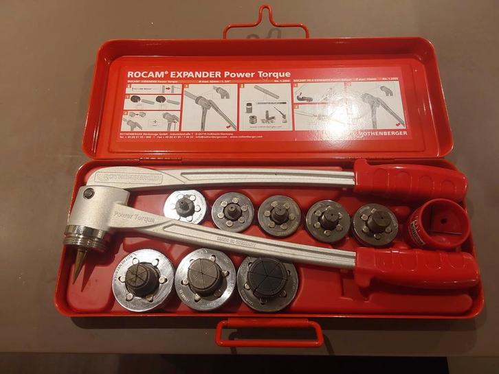 Rothenberger Expander Set - Nieuw!, Doe-het-zelf en Verbouw, Gereedschap | Handgereedschap, Nieuw, Ophalen of Verzenden
